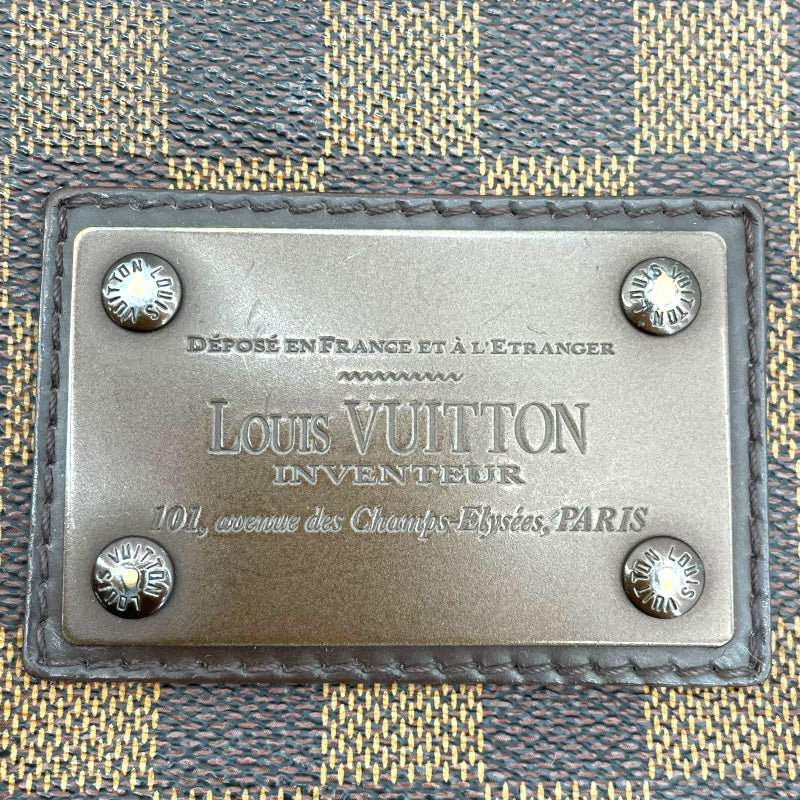 ルイ・ヴィトン LOUIS VUITTON ブルックリンMM N51211 ブラウン ダミエ・キャンバス メンズ ショルダーバッグ