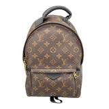 ルイ・ヴィトン LOUIS VUITTON パームスプリングスバックPM M41560 ブラウン モノグラム・キャンバス レディース リュック・デイパック