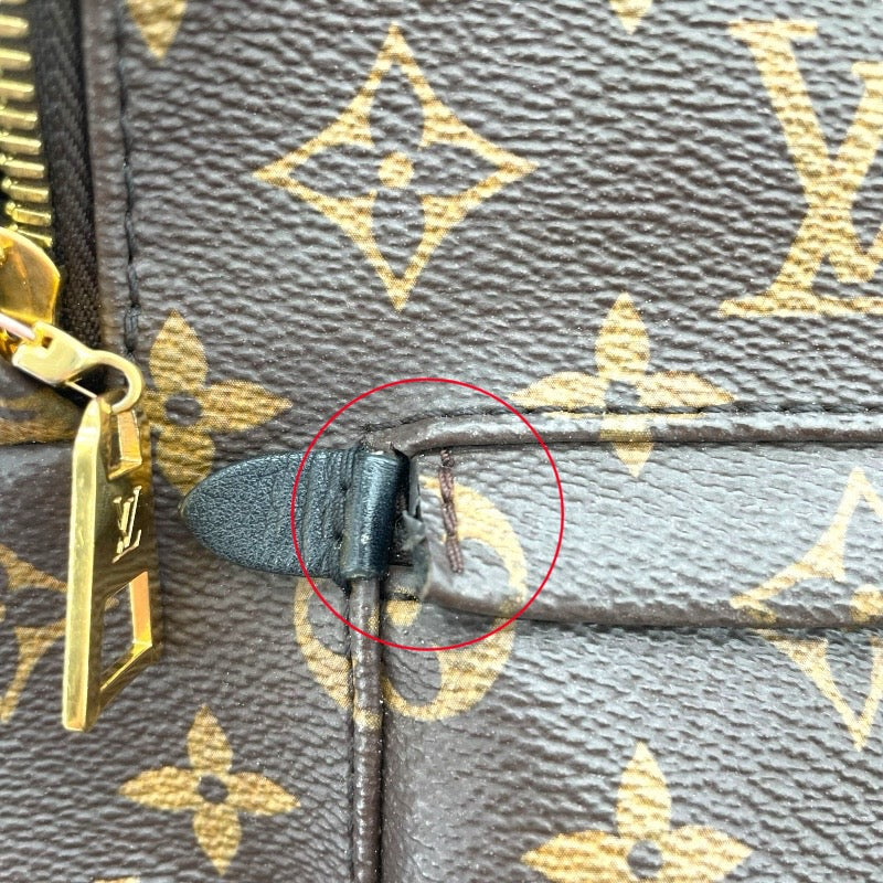 ルイ・ヴィトン LOUIS VUITTON パームスプリングスバックPM M41560 ブラウン モノグラム ユニセックス リュック・デイパック