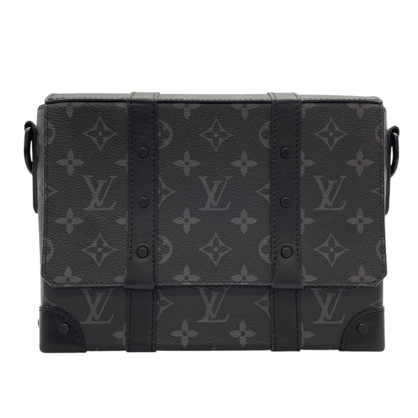 ルイ・ヴィトン LOUIS VUITTON トランクメッセンジャー PM M45727 ブラック モノグラム・エクリプス メンズ ショルダーバッグ