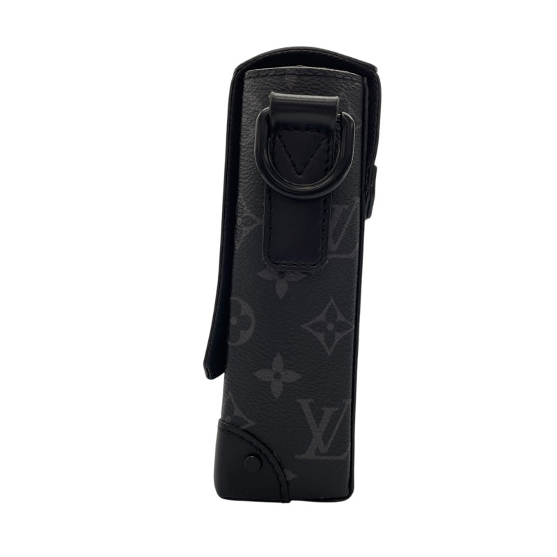 ルイ・ヴィトン LOUIS VUITTON トランクメッセンジャー PM M45727 ブラック モノグラム・エクリプス メンズ ショルダーバッグ