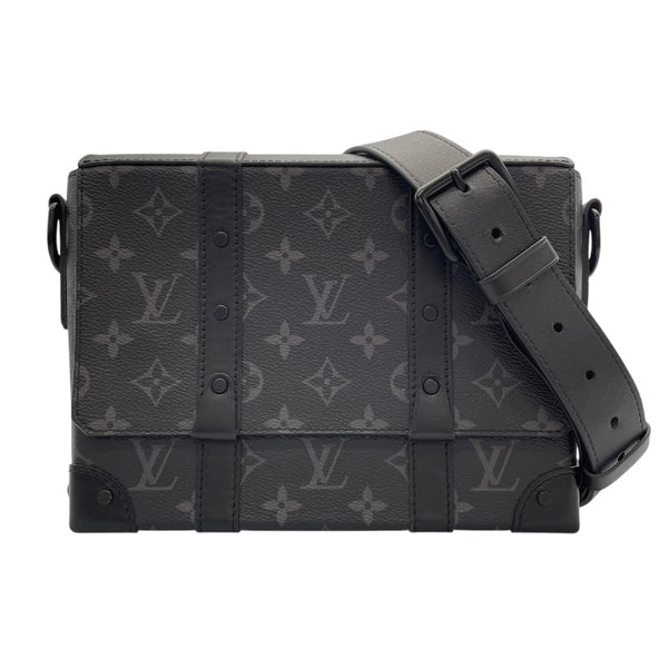 ルイ・ヴィトン LOUIS VUITTON トランクメッセンジャー PM M45727 ブラック モノグラム・エクリプス メンズ ショルダーバッグ