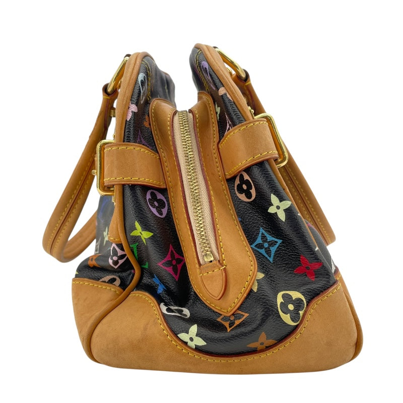ルイ・ヴィトン LOUIS VUITTON クラウディア M40195  ノワール モノグラム・マルチ レディース ハンドバッグ