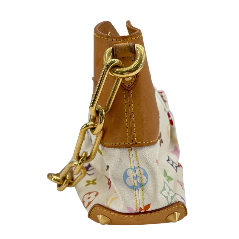 ルイ・ヴィトン LOUIS VUITTON ジュディMM ブロン M40255 ホワイト モノグラム・マルチ レディース ショルダーバッグ