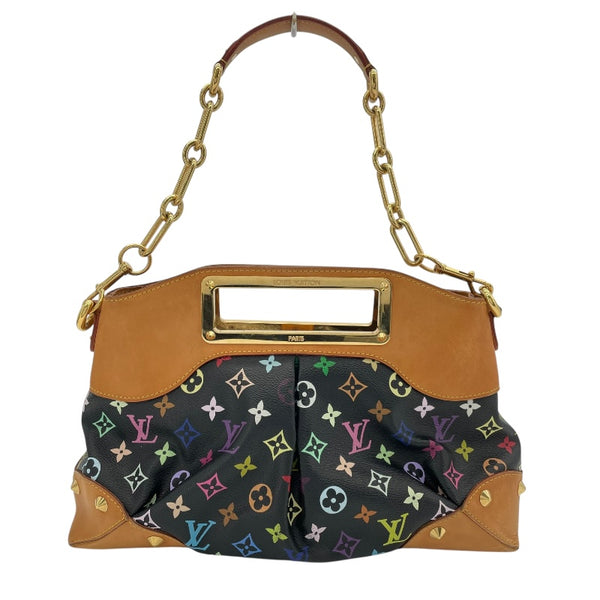 ルイ・ヴィトン LOUIS VUITTON ジュディGM  M40254 ノワール モノグラム・マルチ レディース ショルダーバッグ