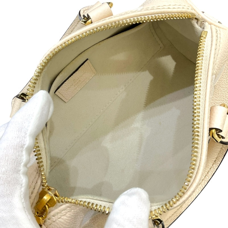 ルイ・ヴィトン モノグラム エンプラント パピヨン BB M45708 ルイ・ヴィトン LOUIS VUITTON パピヨンBB M45708 クリーム