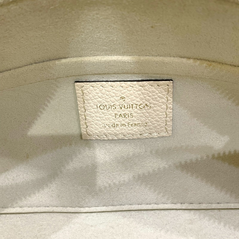 ルイ・ヴィトン LOUIS VUITTON パピヨンBB M45708 クリームサフラン モノグラム・アンプラント レディース ショルダーバッグ