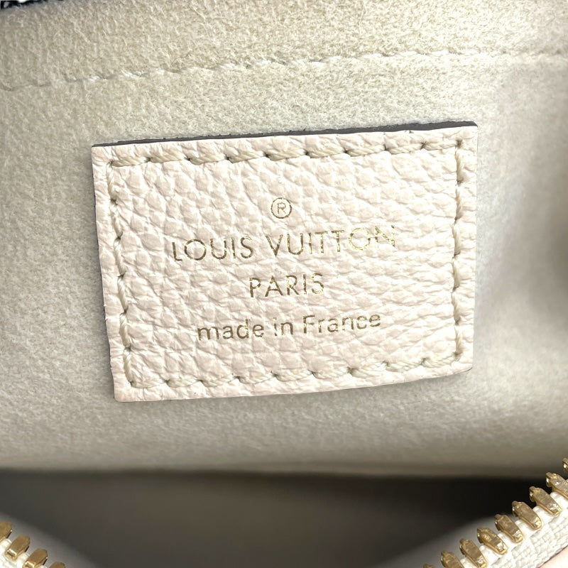 ルイ・ヴィトン LOUIS VUITTON パピヨンBB M45708 ベージュ モノグラム・アンプラント レディース ショルダーバッグ