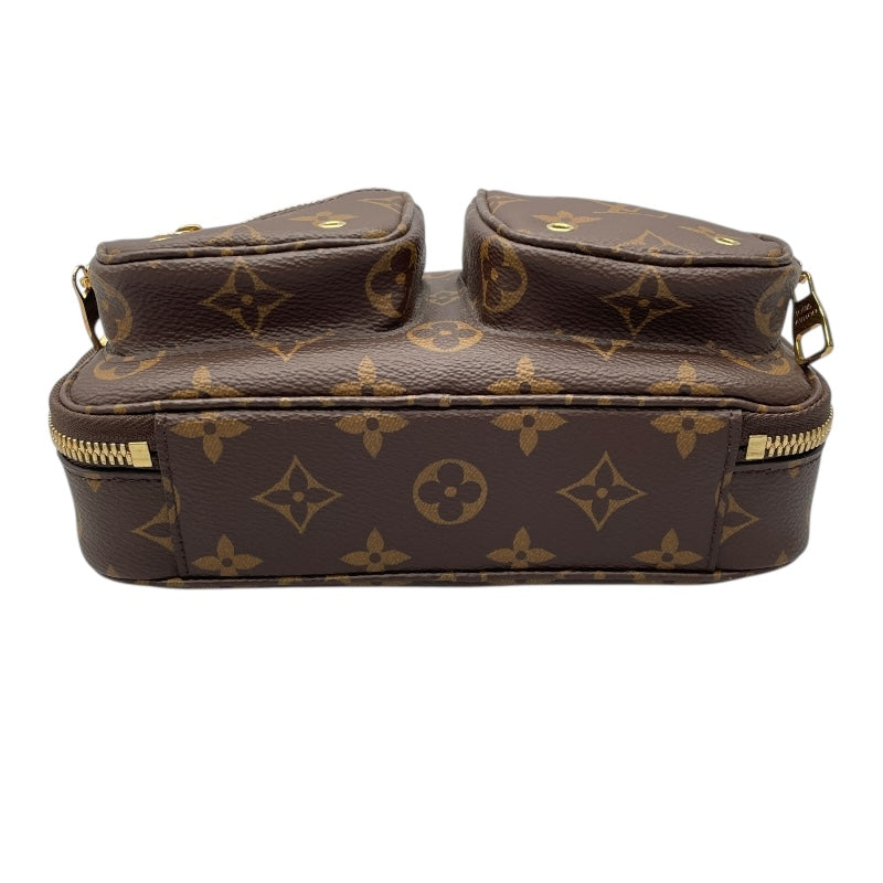 ルイ・ヴィトン LOUIS VUITTON ユーティリティ・クロスボディバッグ M80446 ブラウン モノグラム レディース ショルダーバッグ