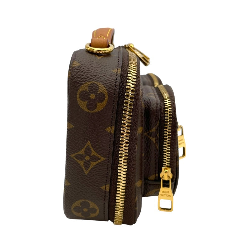 ルイ・ヴィトン LOUIS VUITTON ユーティリティ クロスボディバッグ M80446 ブラウン モノグラム・キャンバス レディース ショルダーバッグ