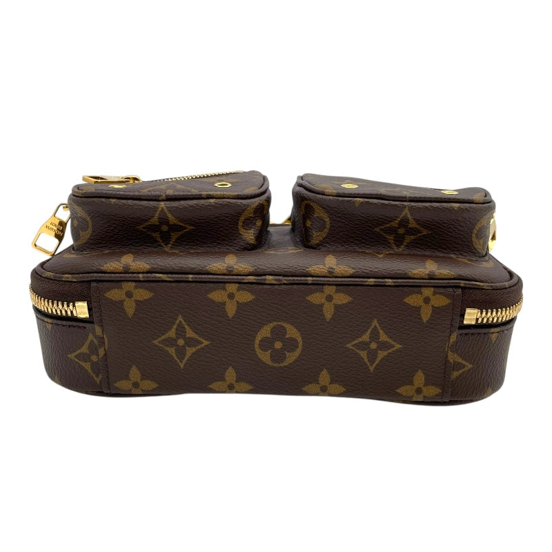 ルイ・ヴィトン LOUIS VUITTON ユーティリティ クロスボディバッグ M80446 ブラウン モノグラム・キャンバス レディース ショルダーバッグ