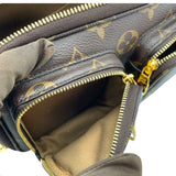 ルイ・ヴィトン LOUIS VUITTON ユーティリティ クロスボディバッグ M80446 ブラウン モノグラム・キャンバス レディース ショルダーバッグ
