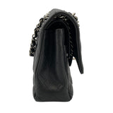 シャネル CHANEL マトラッセ25 A01112 ブラック シルバー金具 キャビアスキン レディース ショルダーバッグ