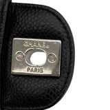 シャネル CHANEL マトラッセ25 A01112 ブラック シルバー金具 キャビアスキン レディース ショルダーバッグ