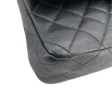 シャネル CHANEL マトラッセ25 A01112 ブラック シルバー金具 キャビアスキン レディース ショルダーバッグ
