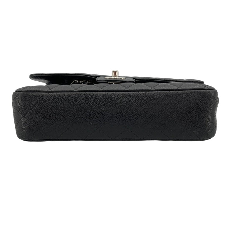 シャネル CHANEL マトラッセ25 A01112 ブラック シルバー金具 キャビアスキン レディース ショルダーバッグ