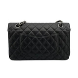シャネル CHANEL マトラッセ25 A01112 ブラック シルバー金具 キャビアスキン レディース ショルダーバッグ
