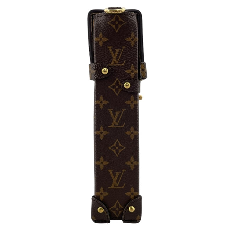 ルイ・ヴィトン LOUIS VUITTON ポシェット トランク ヴェルティカル  モノグラム モノグラム・マカサー モノグラム・リバース ユニセックス ショルダーバッグ