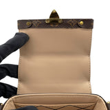 ルイ・ヴィトン LOUIS VUITTON ポシェット トランク ヴェルティカル  モノグラム モノグラム・マカサー モノグラム・リバース ユニセックス ショルダーバッグ