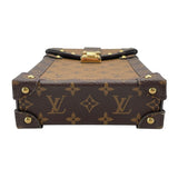 ルイ・ヴィトン LOUIS VUITTON ポシェット トランク ヴェルティカル  M67873 モノグラム・マカサー モノグラム・リバース ユニセックス ショルダーバッグ