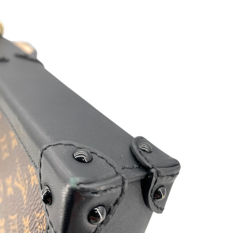 ルイ・ヴィトン LOUIS VUITTON ポシェット トランク ヴェルティカル M63913 ブラウン モノグラム レディース ショルダーバッグ