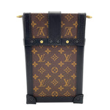 ルイ・ヴィトン LOUIS VUITTON ポシェット トランク ヴェルティカル M63913 ブラウン モノグラム レディース ショルダーバッグ