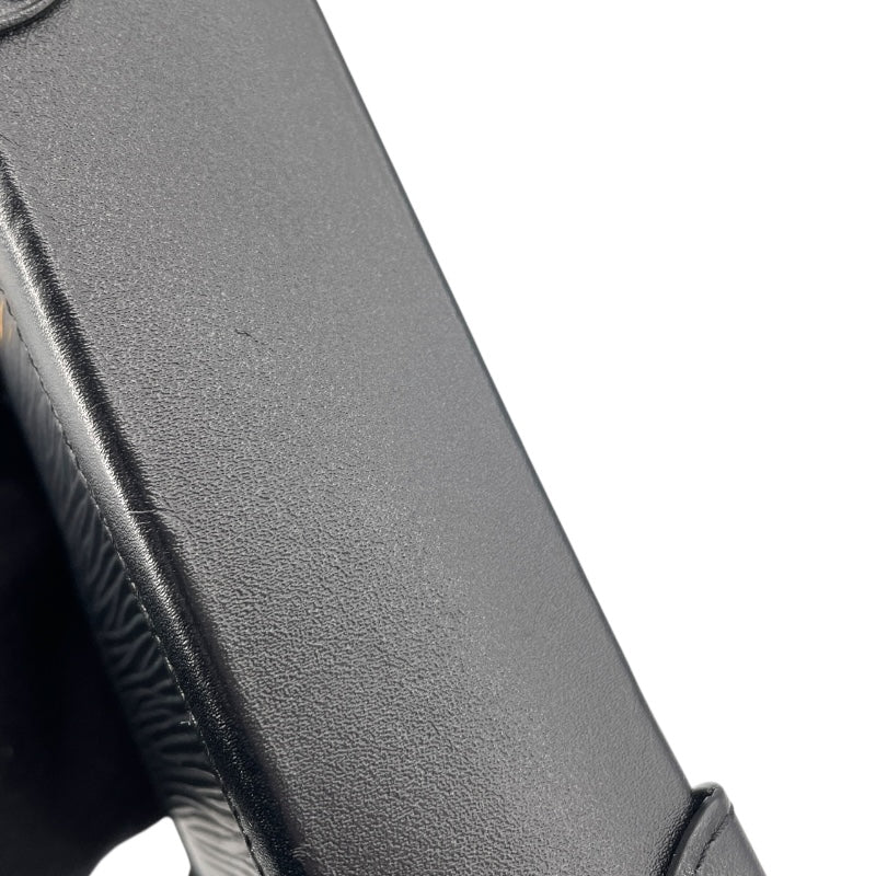 ルイ・ヴィトン LOUIS VUITTON トランク ヴェルティカル チェーン ショルダー M67871 ノワール エピ レディース ショルダーバッグ