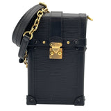 ルイ・ヴィトン LOUIS VUITTON トランク ヴェルティカル チェーン ショルダー M67871 ノワール エピ レディース ショルダーバッグ