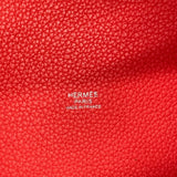 エルメス HERMES ピコタンロックPM C刻 ルージュフォレスト シルバー金具 トリヨン レディース ハンドバッグ