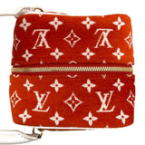 ルイ・ヴィトン LOUIS VUITTON スクエアバッグ LVマッチ M46212 オレンジ モノグラム・ジャカード レディース ハンドバッグ