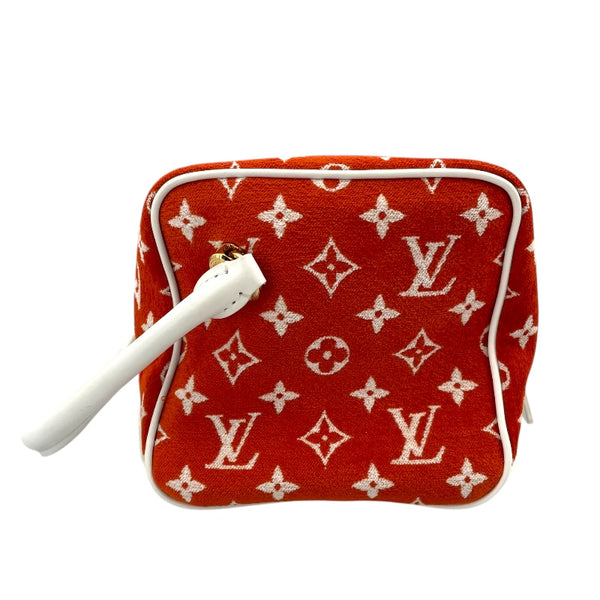 ルイ・ヴィトン LOUIS VUITTON スクエアバッグ LVマッチ M46212 オレンジ モノグラム・ジャカード レディース ハンドバッグ