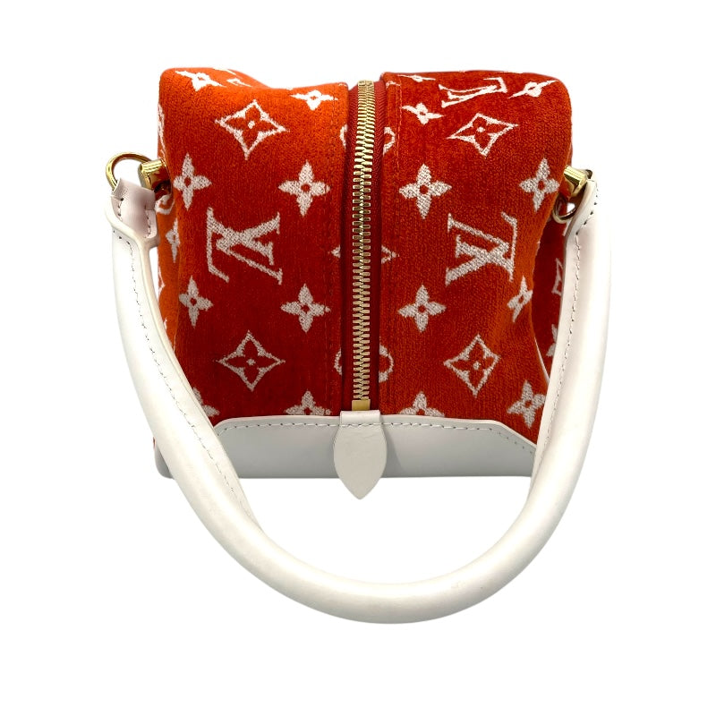 ルイ・ヴィトン LOUIS VUITTON スクエアバッグ LVマッチ M46212 オレンジ モノグラム・ジャカード レディース ハンドバッグ
