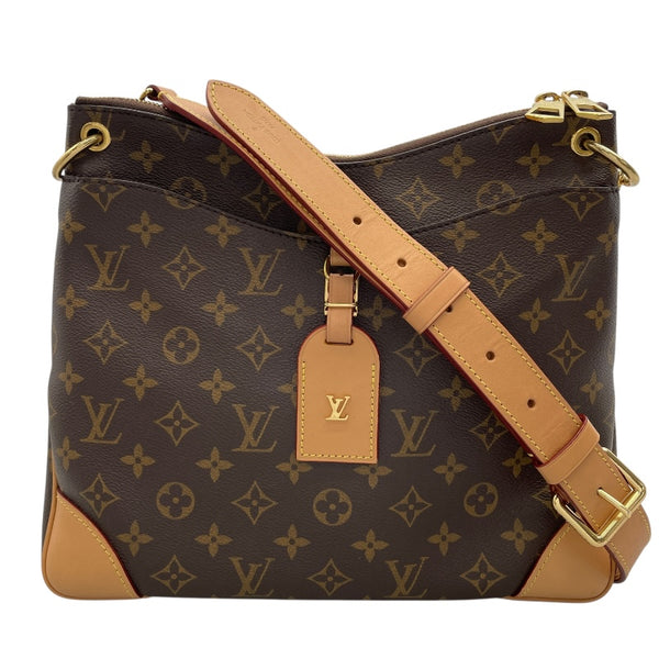ルイ・ヴィトン LOUIS VUITTON オデオン NM PM M45355 ブラウン モノグラムキャンバス レディース ショルダーバッグ