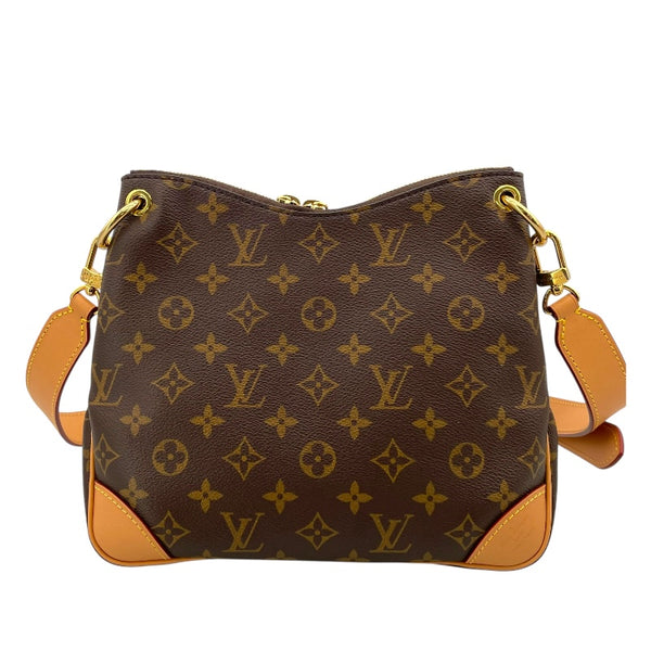 ルイ・ヴィトン LOUIS VUITTON オデオンNM PM M45354 ブラウン モノグラム・キャンバス レディース ショルダーバッグ