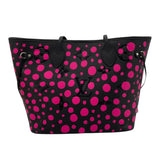 ルイ・ヴィトン LOUIS VUITTON ネヴァーフルMM 草間彌生コラボ M46419 ブラック/ピンク モノグラム・アンプラント レディース トートバッグ