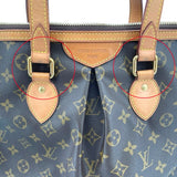ルイ・ヴィトン LOUIS VUITTON パレルモPM M40145 ブラウン モノグラム レディース ハンドバッグ