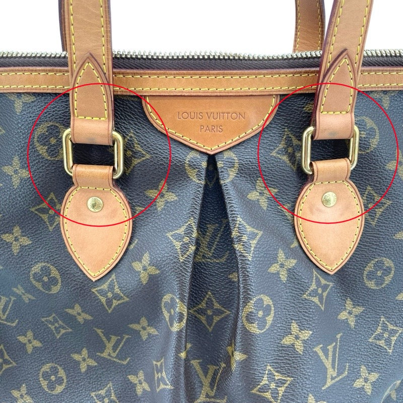 ルイ・ヴィトン LOUIS VUITTON パレルモPM M40145 ブラウン モノグラム レディース ハンドバッグ