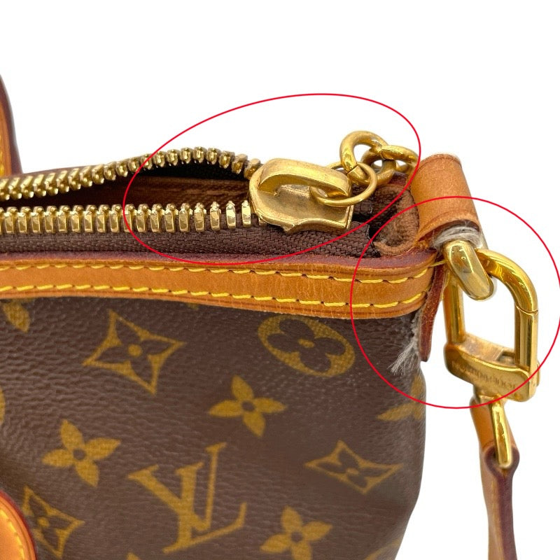 ルイ・ヴィトン LOUIS VUITTON パレルモPM M40145 ブラウン モノグラム レディース ハンドバッグ