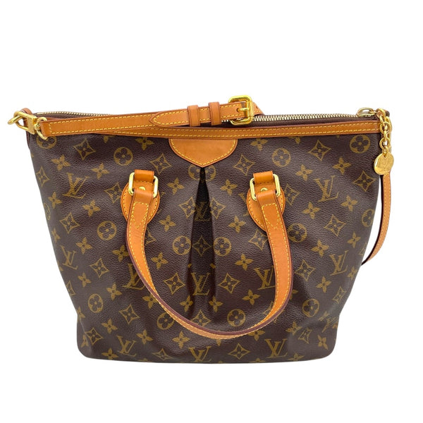 ルイ・ヴィトン LOUIS VUITTON パレルモPM M40145 ブラウン モノグラム レディース ハンドバッグ