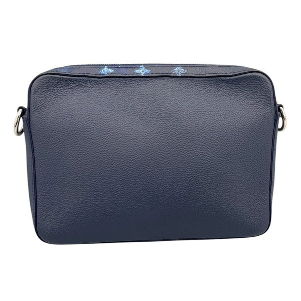 ルイ・ヴィトン LOUIS VUITTON トリオメッセンジャー M57840 ブルー モノグラム・ウォーターカラー メンズ ショルダーバッグ