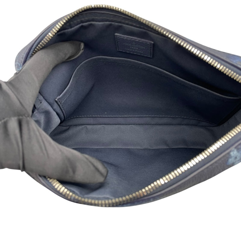 ルイ・ヴィトン LOUIS VUITTON トリオメッセンジャー M57840 ブルー モノグラム・ウォータカラー メンズ メッセンジャーバッグ