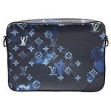 ルイ・ヴィトン LOUIS VUITTON トリオメッセンジャー M57840 ブルー モノグラム・ウォータカラー メンズ メッセンジャーバッグ