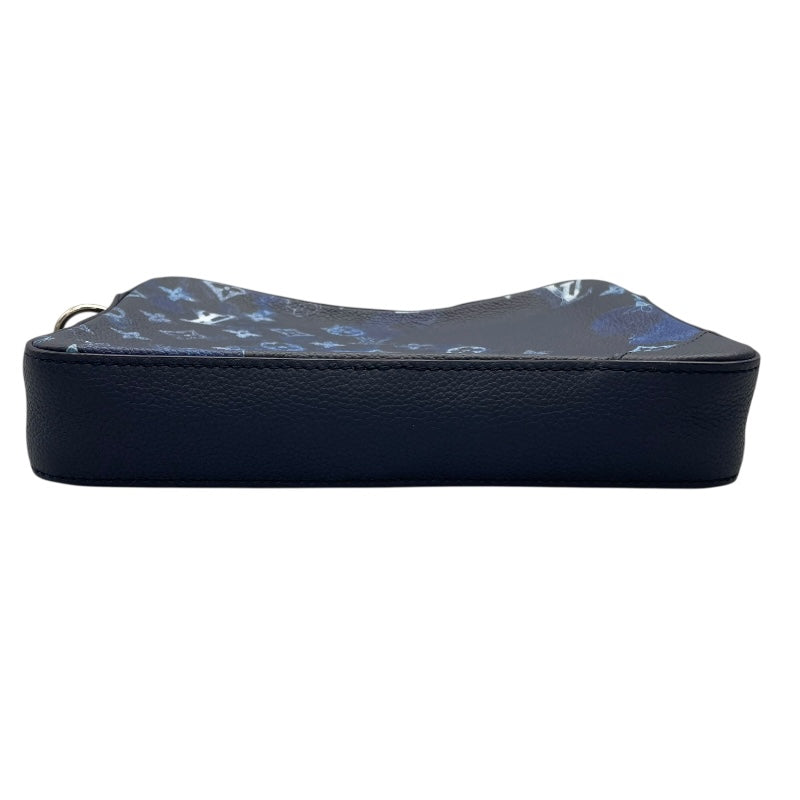 ルイ・ヴィトン LOUIS VUITTON トリオメッセンジャー M57840 ブルー モノグラム・ウォータカラー メンズ メッセンジャーバッグ