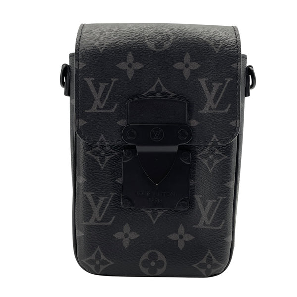 ルイ・ヴィトン LOUIS VUITTON Sロック ヴェルティカル・ウェアラブル ウォレット M82252 ブラック モノグラム・エクリプス メンズ ショルダーバッグ