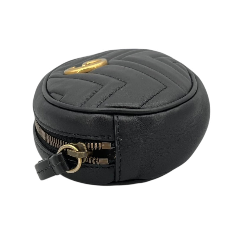 グッチ GUCCI GGマーモント ウエストバッグ 476434 ブラック