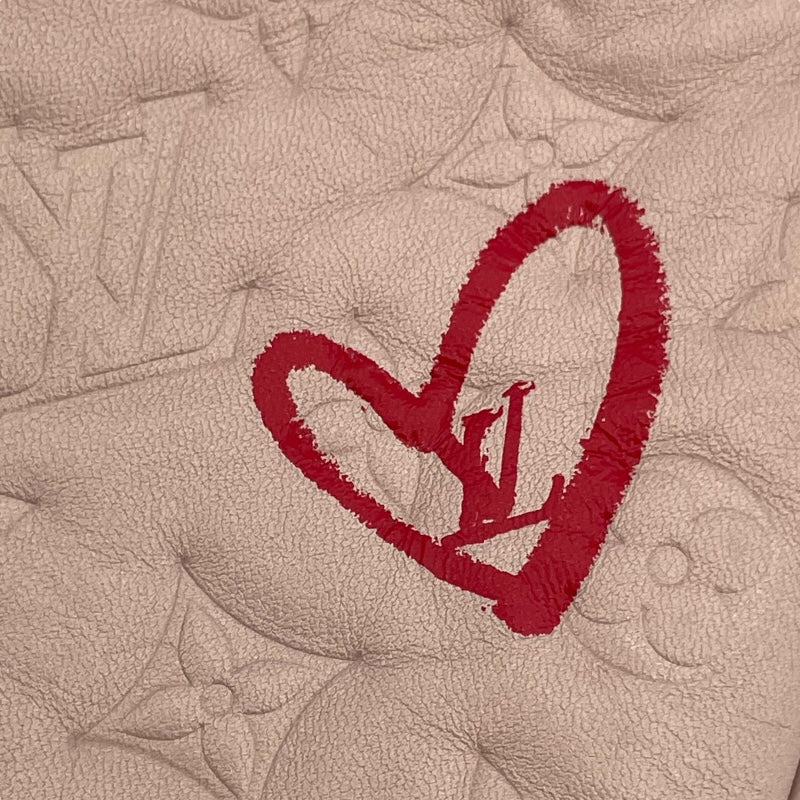 ルイ・ヴィトン LOUIS VUITTON サック・クール フォーリンラブ ハートボックス M58738 ピンク レザー レディース ショルダーバッグ