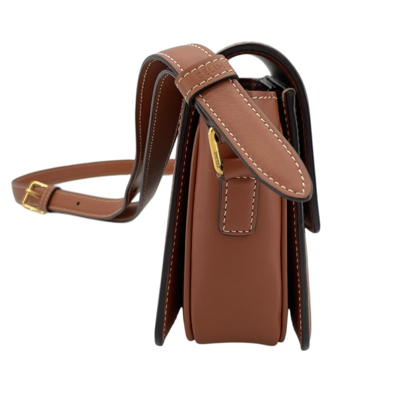 セリーヌ CELINE ティーントリオンフバッグ 188882BZ404LU タン