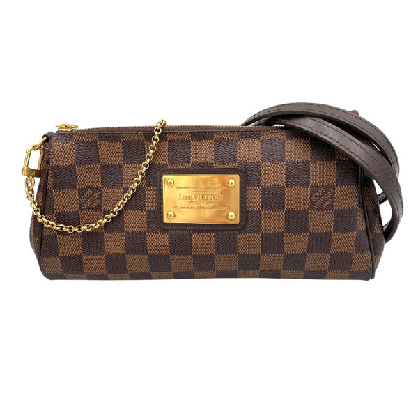 ルイ・ヴィトン LOUIS VUITTON エヴァ N55213 ブラウン ダミエ・キャンバス レディース ショルダーバッグ