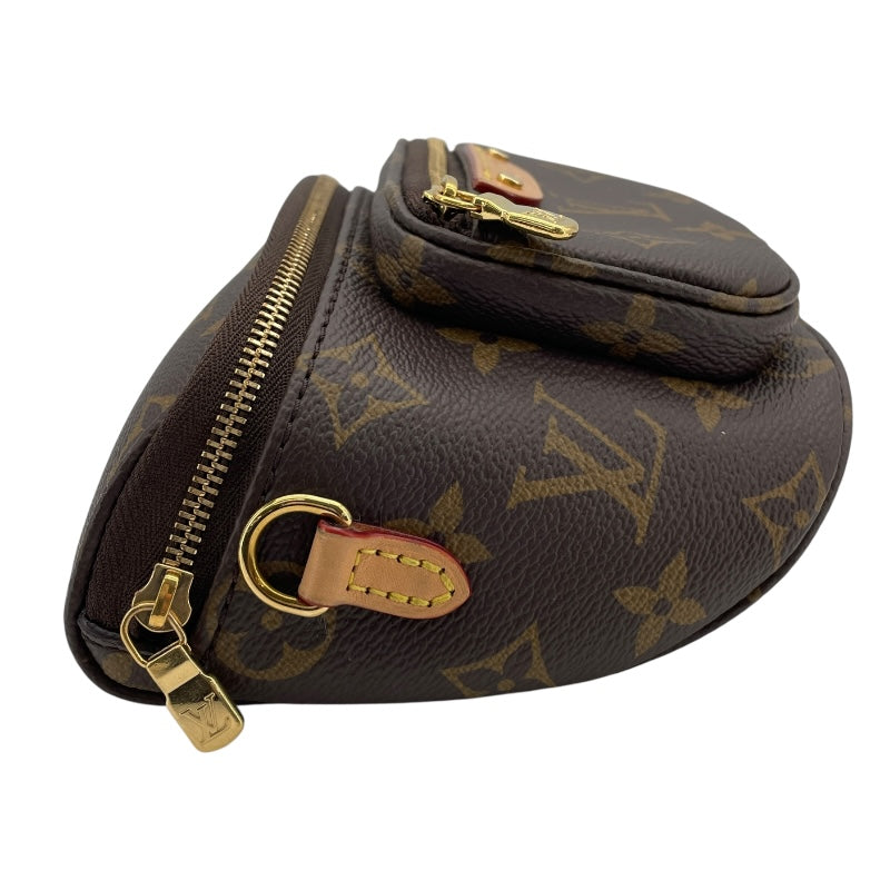 ルイ・ヴィトン LOUIS VUITTON ミニ バムバッグ M82335  ブラウン モノグラムキャンバス レディース ショルダーバッグ