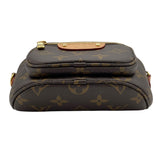 ルイ・ヴィトン LOUIS VUITTON ミニ バムバッグ M82335  ブラウン モノグラムキャンバス レディース ショルダーバッグ